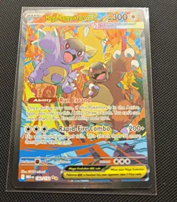 Pokemon TCG Mega Kangaskhan EX 182/132 ME01 Mega Evolution Holo English - Image 1
