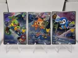 Pokemon TCG First Partner Illustration Series 1 Sinnoh Gen 4 Promo Set - NM - Image 1