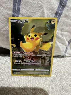 Pikachu GG30/GG70 Crown Zenith Holo Pokemon TCG - Image 1