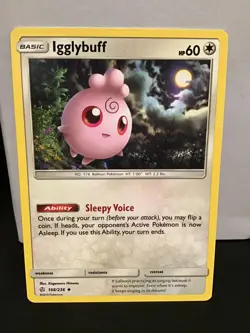 Igglybuff 168/236 Uncommon Pokemon Cosmic Eclipse - Image 1