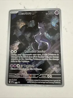 Mewtwo 052 Black Star Promo Scarlet & Violet Holo Pokemon NM - Image 1