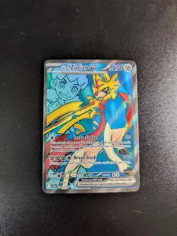 Hop's Zacian ex 176/159 Ultra Rare Journey Together Pokemon Holo Near Mint - Image 1