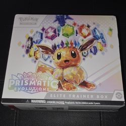 Pokemon TCG Scarlet & Violet—Prismatic Evolutions Elite Trainer Box Eevee - Image 1