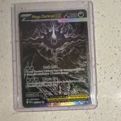 Mega Darkrai EX 118/080 XY Secret Rare Full Art Holo 280 HP English 2016 - Image 1