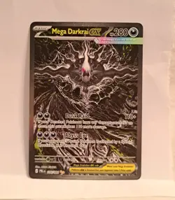 Mega Darkrai ex 116/084 Pitch Black Special Illustration Rare PokemonTCG English - Image 1
