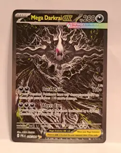 Mega Darkrai ex 116/084 Pitch Black Special Illustration Rare PokemonTCG English - Image 2