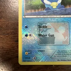 Pokemon Oshawott 27/114 Black & White Reverse Holo League Promo LP - Image 5