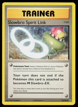 Slowbro Spirit Link 86/108 Uncommon Evolutions Pokemon Lightly Played - Image 1