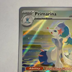 Pokemon Pitch Black Primarina Illustration Rare 88/84 NM - Image 2