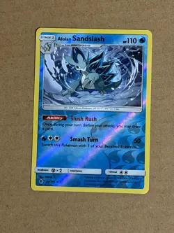 Alolan Sandslash 20/145 Guardians Rising Pokemon Reverse Holo NM - Image 1