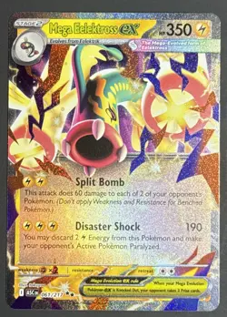 Mega Eelektross EX Holo Full Art Ultra Rare 061/217 ASCENDED HEROES Pokemon - Image 1