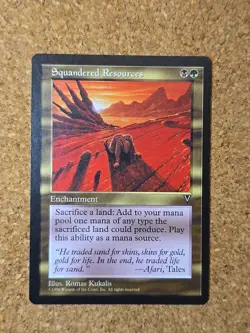 Squandered Resources Visions Regular - Image 1