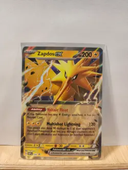 Pokemon Zapdos ex Scarlet & Violet Promo Jumbo and Standard Size w/ Lugia Jumbo - Image 1