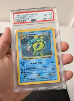 Gyarados 6/102 SHADOWLESS - Base Set *PSA 8 - NM-MT* Holo Rare Pokemon - Image 4