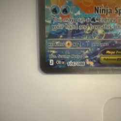 Pokemon Co. Mega Greninja EX Ultra Rare Full Art Holo 116/086 EN - Image 5