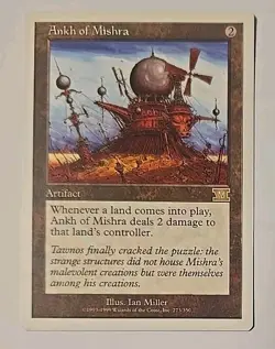 Ankh of Mishra Classic MTG Core Set 6th Edition Regular - Image 1