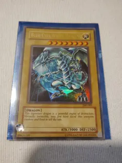 NM Blue-Eyes White Dragon JMP-001 (Yu-Gi-Oh TCG / Shonen Jump Magazine Promo)NM - Image 1
