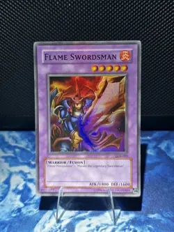 Flame Swordsman LOB-003 Unlimited Super Rare NM - Image 1