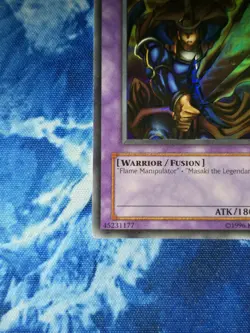 Flame Swordsman LOB-003 Unlimited Super Rare NM - Image 3