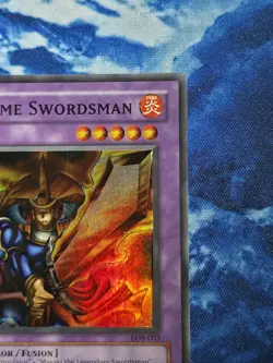 Flame Swordsman LOB-003 Unlimited Super Rare NM - Image 5