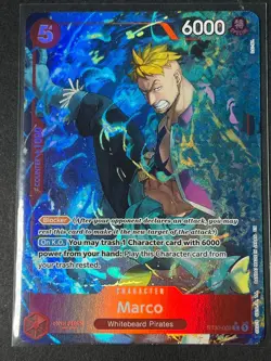Marco (Full Art) ST30-008 Starter Deck EX: Luffy & Ace Foil OP - Image 1