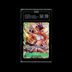 2025 ONE PIECE JAPANESE OP14-THE AZURE SEA'S SEVEN ALTERNATE ART NAMI TAG 10 - Image 1