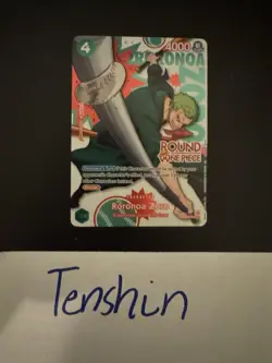 Round 1 Zoro English One Piece Promo FAST SHIPPING - Image 1