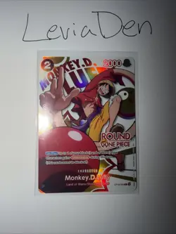 Round1 Promo #OP16-095 Monkey D Luffy Round One English One Piece - Image 1