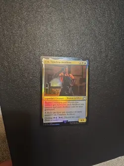 Cid Timeless Artificer (0416) FOIL FF XI Final Fantasy MTG Magic Gathering - Image 1