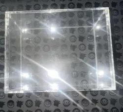 One Piece Booster Box Acrylic Display Case 99% UV Protection Fits OP 04 Onwards - Image 1