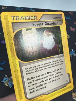 Forest Guardian #123 Aquapolis 2002 123/147 EReader Trainer Pokemon Card Noctowl - Image 3