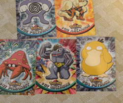 Vintage Topps Pokemon TV Animation Series Card Lot Series 1 - Image 5