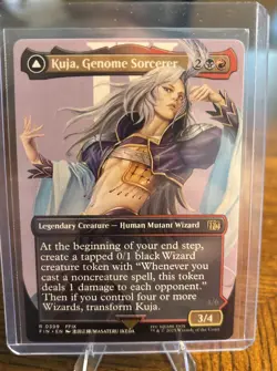 Final Fantasy Kuja, Genome Sorcerer, Fate Defied - Rare Card #399 Borderless - Image 1