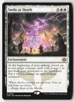 MTG - Smile at Death M Tarkir: Dragonstorm 24 LP-NM - Image 1