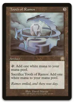 Tooth of Ramos #313 (LP) Mercadian Masques MMQ Magic MTG - Image 1