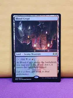 1x Blood Crypt, NM, Ravnica Allegiance (RNA), Magic: the Gathering, MtG - Image 1
