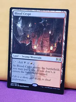 1x Blood Crypt, NM, Ravnica Allegiance (RNA), Magic: the Gathering, MtG - Image 2