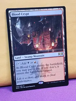 1x Blood Crypt, NM, Ravnica Allegiance (RNA), Magic: the Gathering, MtG - Image 3