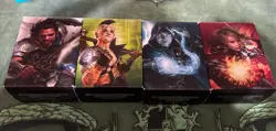 Magic the Gathering MTG Lot of 4 Planeswalker Decks Gideon, Domri, Jace, Rowan - Image 1
