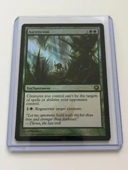 *foil ASCETICISM Scars of Mirrodin MTG Magic the Gathering - Image 1