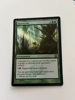 *foil ASCETICISM Scars of Mirrodin MTG Magic the Gathering - Image 2