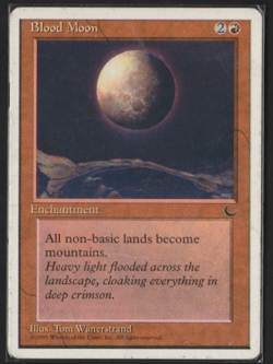 Blood Moon - Chronicles (CHR) - MTG Enchantment Rare LP - Image 1