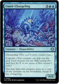 Omni-Changeling (Foil) - 0062 - Lorwyn Eclipsed ECL - MTG - NM/M - Image 1