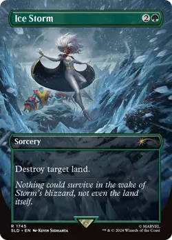 MTG Foil - Ice Storm (Rainbow Foil) - 1745 / NM / English - Image 1