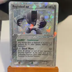Registeel ex 99/101 EX Hidden Legends 2006 Holo Rare Pokemon Card TCG NM - Image 1