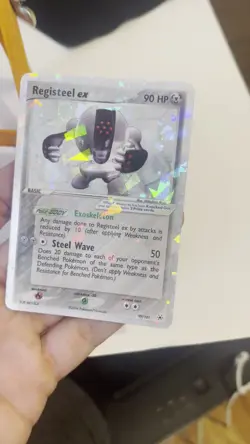 Registeel ex 99/101 EX Hidden Legends 2006 Holo Rare Pokemon Card TCG NM - Image 2