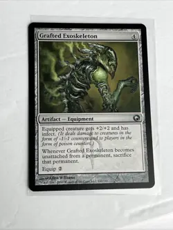 Grafted Exoskeleton - Scars of Mirrodin MTG Magic - Condition Shown In Many Pics - Image 4