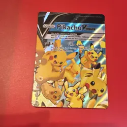 Pikachu V-UNION 4-Card Set SWSH139 Holo English Pokemon Trading Card Game - Image 2