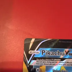 Pikachu V-UNION 4-Card Set SWSH139 Holo English Pokemon Trading Card Game - Image 3