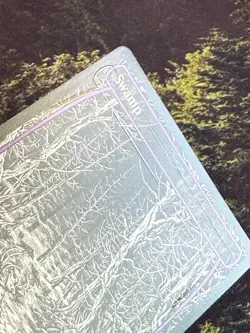🎉 Shifted Foil Layer - Swamp - MTG Magic the Gathering Oddity Error Misprint - Image 3